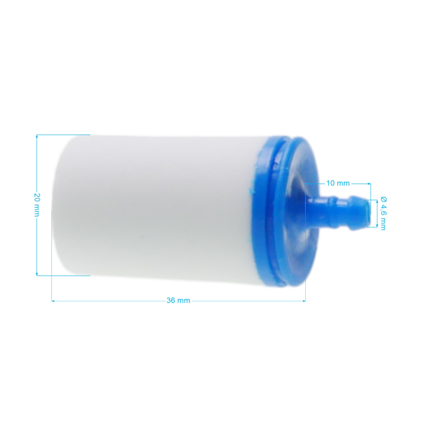 Filtr paliwa do pilarek, kos spalinowych i innego sprzętu ogrodniczego