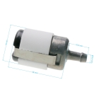 Filtr paliwa do sprzętu ogrodniczego marki Husqvarna Jonsered Partner Dolmar Makita