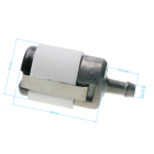 Filtr paliwa do sprzętu ogrodniczego marki Husqvarna Jonsered Partner Dolmar Makita