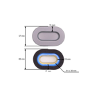 Filtr powietrza 100 mm x 62 mm x 83 mm do silników Briggs & Stratton Quantum (OEM 692446)
