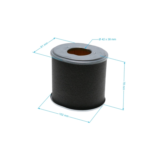 Filtr powietrza 101 mm x 96 mm x 91 mm do silników Zongshen 188F (OEM 100004782)