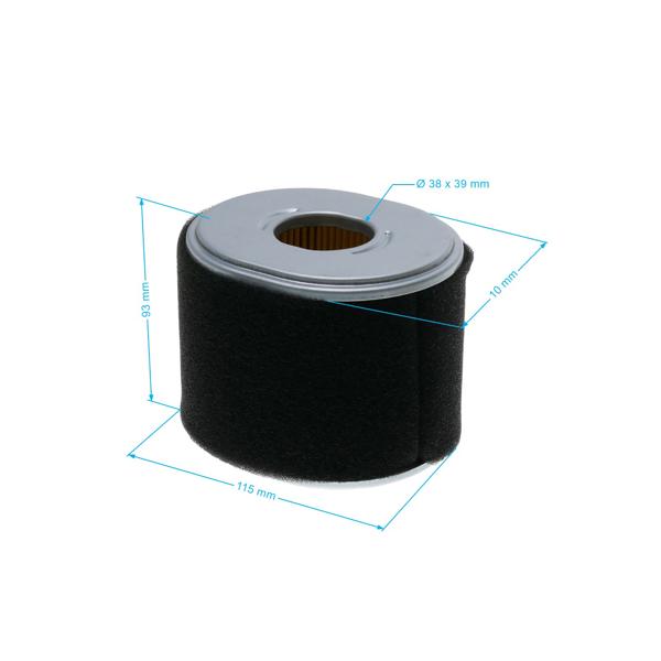 Filtr powietrza 113 mm x 97 mm x 92 mm do silników Zongshen GB270 GB420 (OEM 100083580)