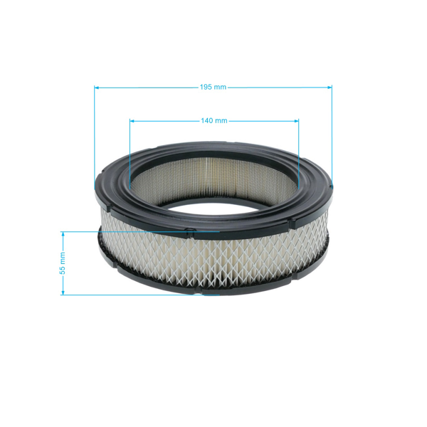 Filtr powietrza 197 mm x 136,5 mm x 54,4 mm do silników Briggs & Stratton Vanguard V-Twin Series 35 38 54 61 (OEM 4232 692519 652519 806232)