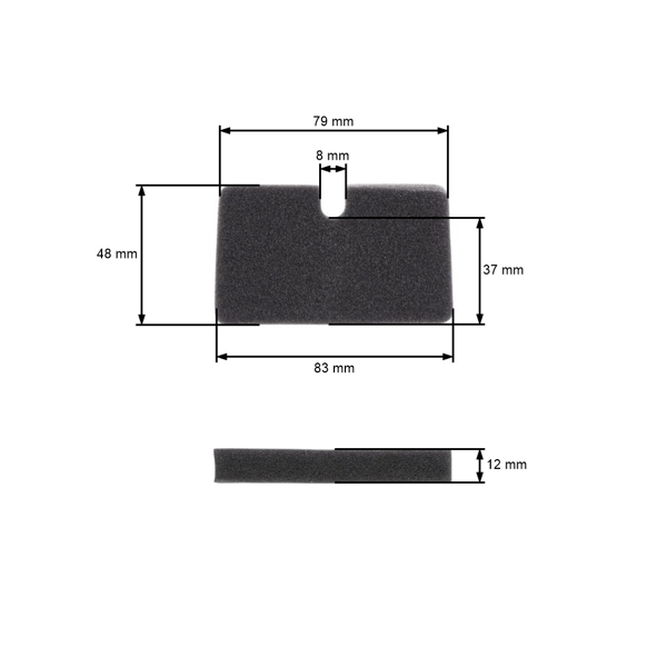 Filtr powietrza do Husqvarna 225B 225R 227R 232R 235P235R 240RDB Jonsered GR2026 GR2036 GR32 GR36 (OEM 502198602 502198601) Kosiarka i dmuchawy Husqvarna