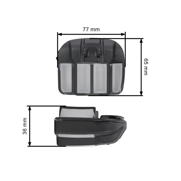 Filtr powietrza do pił łańcuchowych Husqvarna 555 556 560XP 560XPG Jonsered CS2258 CS2260 CS2260WH (OEM 505126305)