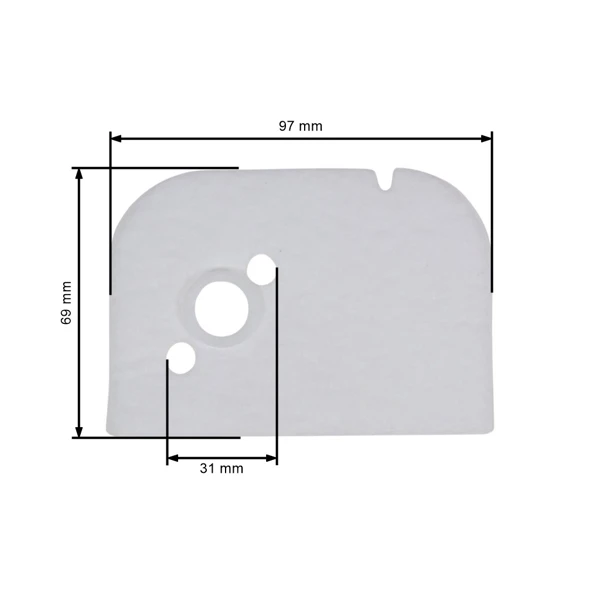 Filtr powietrza do pilarek łańcuchowych Stihl 009 010 011 012 (OEM 11201201600)
