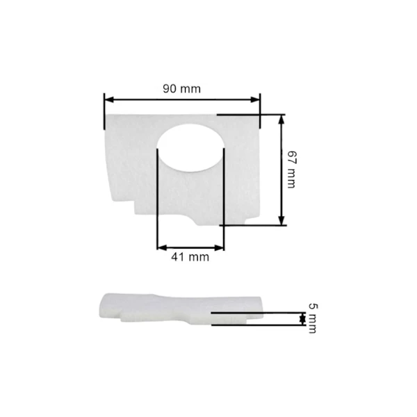Filtr powietrza do pilarek Stihl MS180 2-MIX MS170 2-MIX (OEM 11301411700)