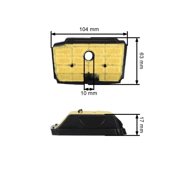 Filtr powietrza do pilarek Stihl MS192 (OEM 11371201600)