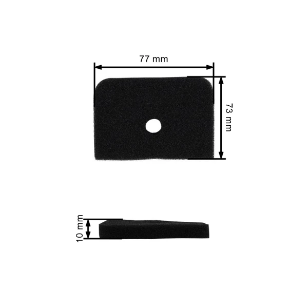 Filtr powietrza do podkaszarek Husqvarna 525 L 524 L 322 L 525 RX 525 RS 525 RJX 525 RJD 525 LST 525 LS 525 LK 525 L piankowy (OEM 577851501)