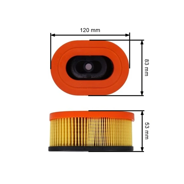 Filtr powietrza do wyrzynarek Partner Husqvarna K 650 ACTIF K650 ACTIFS K 700 ACTIF (OEM 506224202)