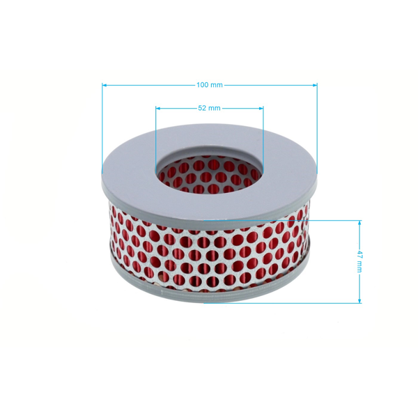 Filtr powietrza HS Parts 105 mm x 52 mm x 47 mm do silników Yanmar L40 (114250 12580, 114250-12580, 1142-501-2580