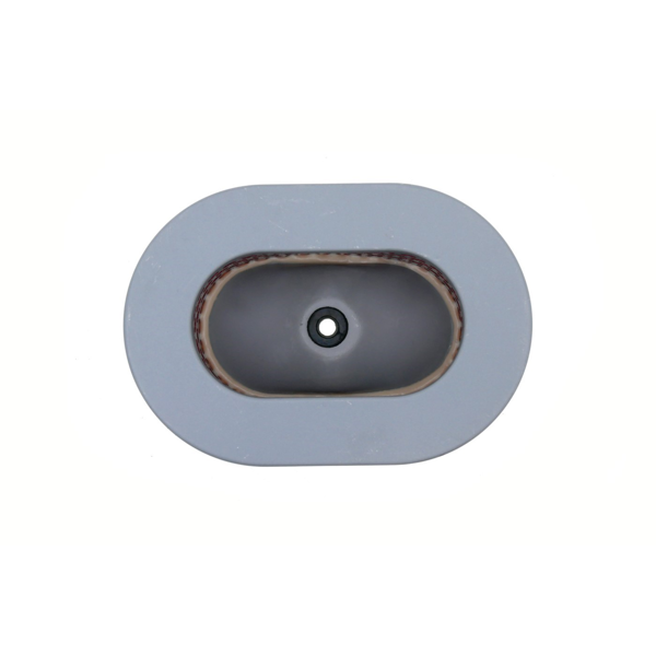 Filtr powietrza HS Parts 141 mm x 98 mm x 73 mm do silników Yanmar L100 (114650 12540, 114650-12540, 1146-501-2540)