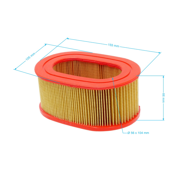 Filtr powietrza HS Parts do wyrzynarek Partner K950 K1250 ACTIVE (506 23 18-01, 506 23 18-03, 578 12 07-01)