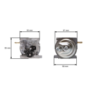 Gaźnik do chińskich kosiarek silnikowych i kosiarek z marketów hobbystycznych NAC NGP Loncin