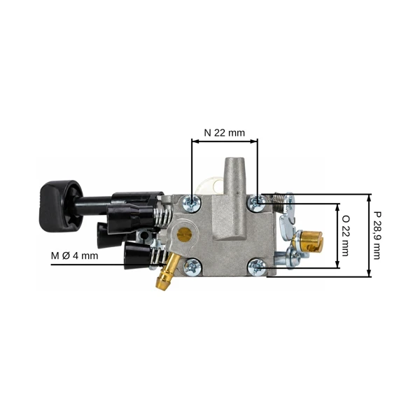 Gaźnik do dmuchaw i opryskiwaczy Stihl BR350 BR430 SR430 SR450 (OEM 42441200603)