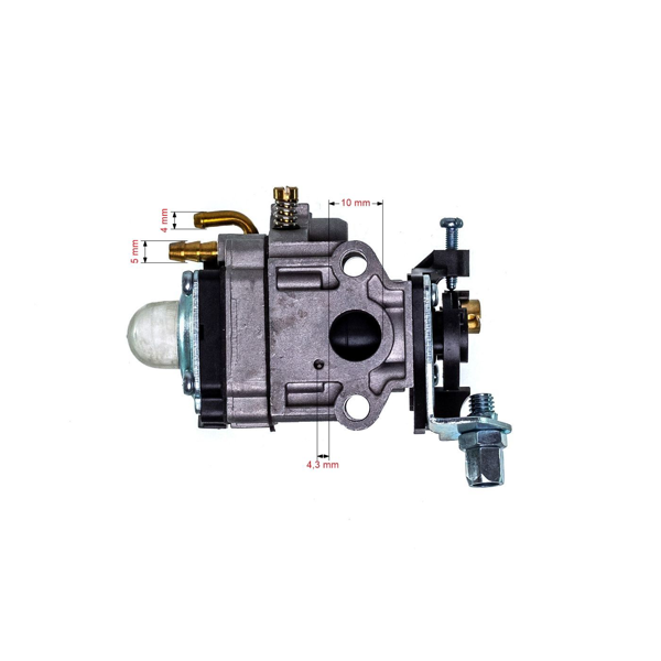 Gaźnik do Echo SRM2601 SRM2400 SRM2610 PE2601 AL-KO Alko Hecht Chińskie marki i kosy spalinowe na rynku hobbystycznym (OEM 12300057731)