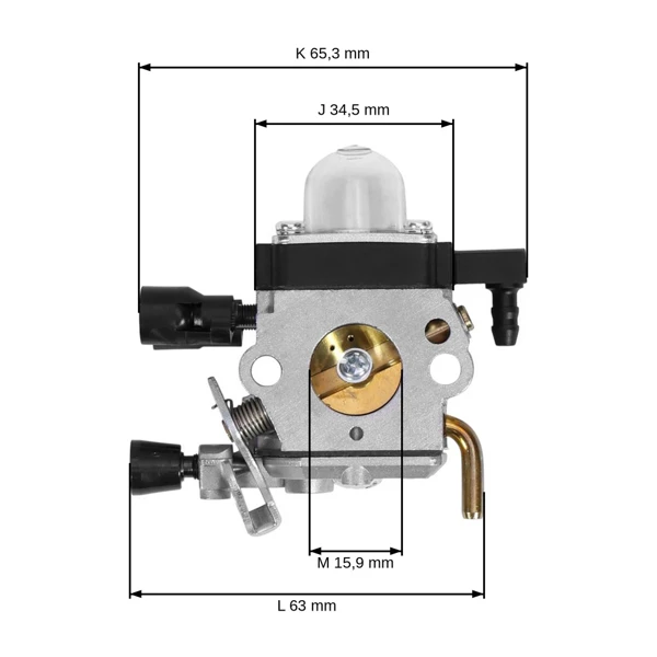 Gaźnik do kos spalinowych Stihl FS230 FS235 FR235 FS235R (OEM 41511200600)