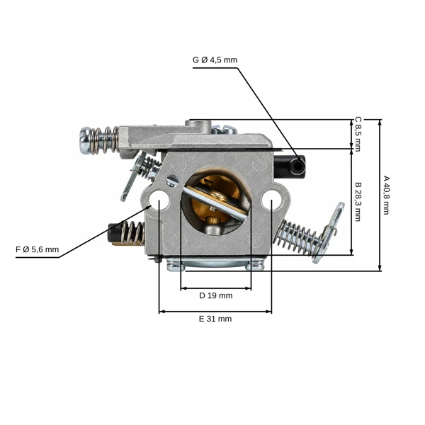 Gaźnik do pił łańcuchowych Stihl 021 023 025 MS210 MS230 MS250 (OEM 11231200615)