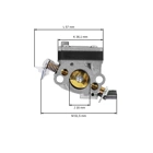 Gaźnik do pił łańcuchowych Stihl MS162 (OEM 11481200601)
