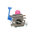 Gaźnik do podkaszarki Husqvarna 124R 125R 125RJ 128R 128RJ 125LDX 128C 128L 128LDX Jonsered BC2126 BC2128 CC2126 CC2128 GC2128 C GT2125 GT2128 McCulloch B28B B28P B28PS zestaw akcji 8 części (OEM 545081848)