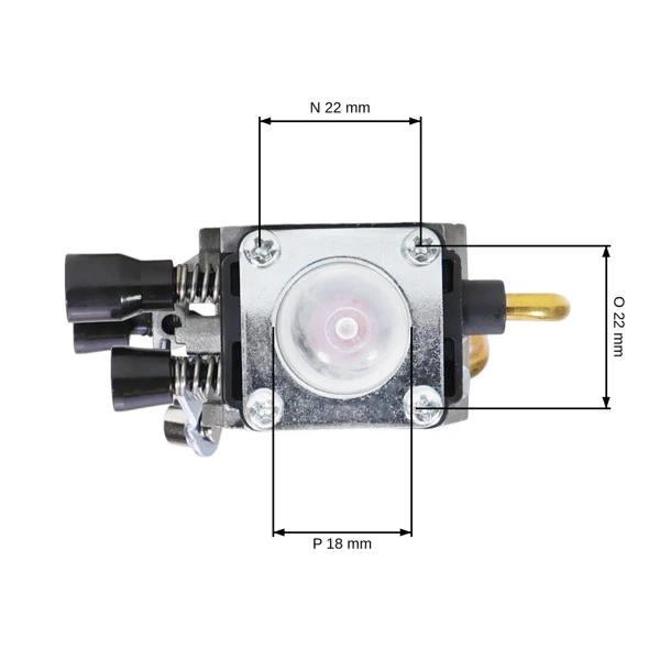 Gaźnik do podkaszarki Stihl FS38 FS45 FS46 FS55  zestaw akcji 11 części (OEM C1QS66 41371200600)
