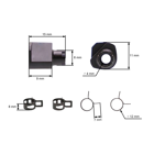 Gaźnik do silników Briggs & Stratton (OEM 591731 796109 594593 590400 796078 498811 794161 795477 4u8 - 31H777 - 796109)