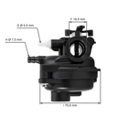 Gaźnik do silników Briggs & Stratton serii 300E 450E 500E 550E 575E 600E (OEM 593261)