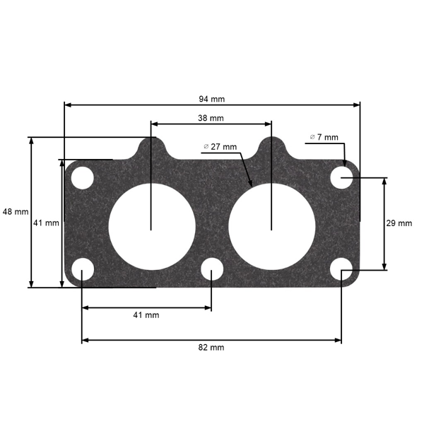 Gaźnik do silników Briggs & Stratton V-Twin 20,0 PS - 25,0 PS (OEM 799230 699709 499804)