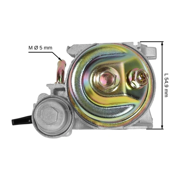 Gaźnik do silników Honda GX120 GX160 GX168 GX200 Zongshen 168FB (OEM 16100-ZH8-W51 16100-ZH8-W61 16100-ZE1-814 16100-ZE1-825)