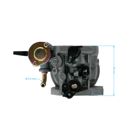 Gaźnik do silników Honda GX140 GX160 GX200 o mocy 5,5 PS - 6,5 PS (OEM 16100-ZH8-W61 16100-ZH7-W51)
