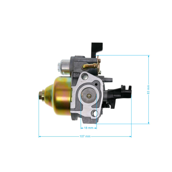 Gaźnik do silników Honda GX140 GX160 GX200 o mocy 5,5 PS - 6,5 PS (OEM 16100-ZH8-W61 16100-ZH7-W51)