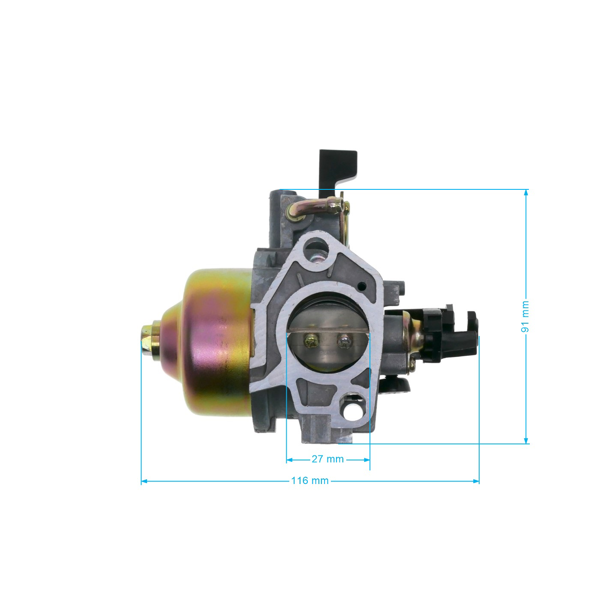 Gaźnik do silników Honda GX340 GX390 o mocy 11,0 KM - 13,0 KM (OEM 16100ZF6V01 16100-ZF6-V01 16100-ZF6-V00 16100-ZF2-V00 16100-ZF2-V01)