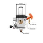 Gaźnik do Stihl FS87 FS87R FS100 FS100R FS100RX FS110 FS110R FS110X FS110RX FS90 FS90R KM100R KM110R HT100 HT101 (OEM 41801200611)