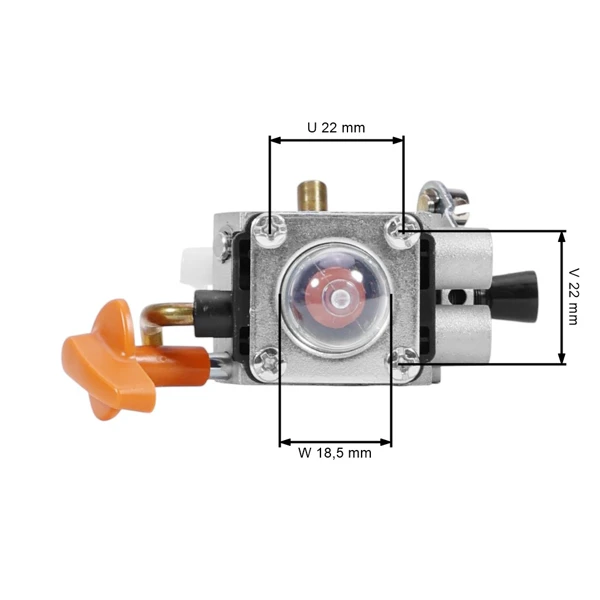 Gaźnik do Stihl FS87 FS87R FS100 FS100R FS100RX FS110 FS110R FS110X FS110RX FS90 FS90R KM100R KM110R HT100 HT101 (OEM 41801200611)