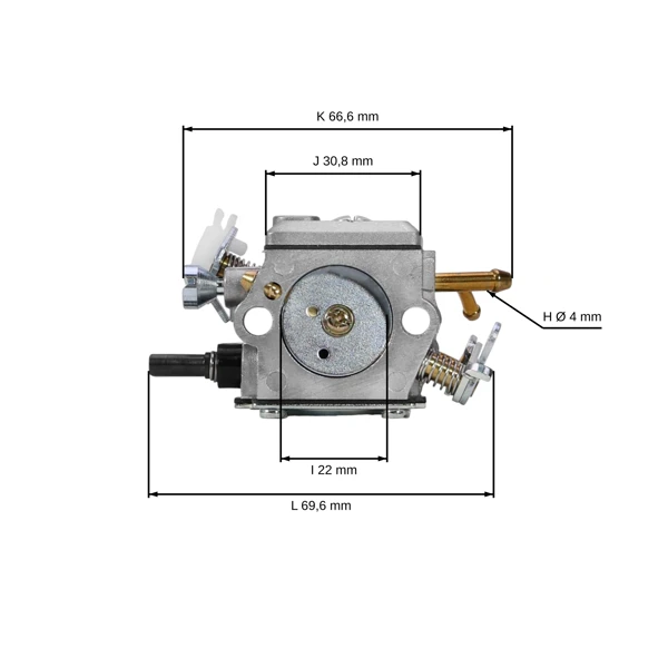 Gaźnik HS PARTS do pił łańcuchowych Husqvarna 362 365 371XP 372 372XP Jonsered 2065 2165 (OEM 503283203)
