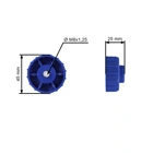 Głowica trimera do gwintu Homelite Ryobi MTD M6x1,0 M8x1,25 M8x1,0 (OEM DA03001 DA03001A UP06761)