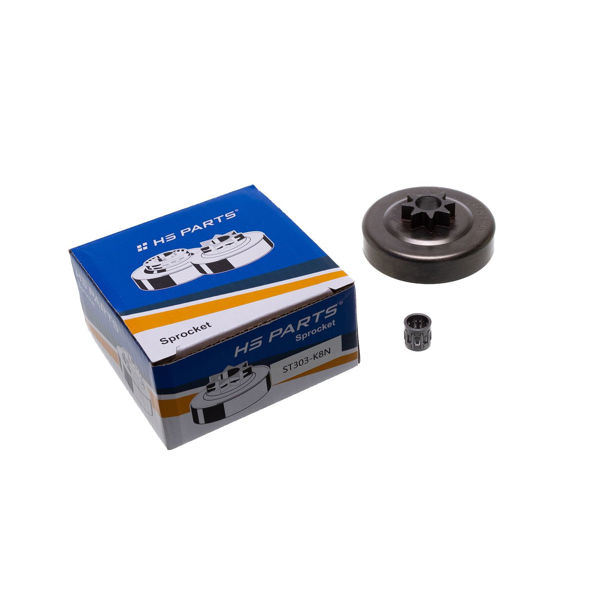 HS PARTS bęben sprzęgła 1/4" 8 zębów do pilarek Stihl 009 010 011 012