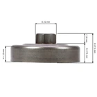 HS PARTS bęben sprzęgła 1/4" 9 zębów do pił łańcuchowych Stihl 015 015AV 015L