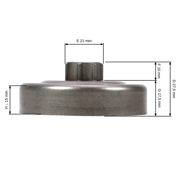 HS PARTS bęben sprzęgła 1/4