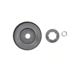 HS Parts Bęben sprzęgła z wymiennym pierścieniem 3/8" 7 zębów do chińskich pił łańcuchowych o pojemności silnika 38cc