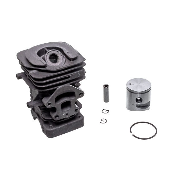 HS PARTS Cylinder kompletny z tłokiem do pił łańcuchowych Husqvarna 120 Mark II 230 235 235E 236 240 240E Jonsered CS2234 CS2238 McCulloch CS340 CS380 39 mm (OEM 545050418)