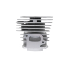 HS PARTS Cylinder kompletny z tłokiem do pił łańcuchowych Husqvarna 346XP 350 351 353 Jonsered 2150 CS2150 CS2147 CS2152 45 mm (OEM 537253102)