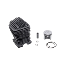 HS PARTS Cylinder kompletny z tłokiem do piły łańcuchowej Stihl 023 MS230 40 mm (OEM 11230201223)