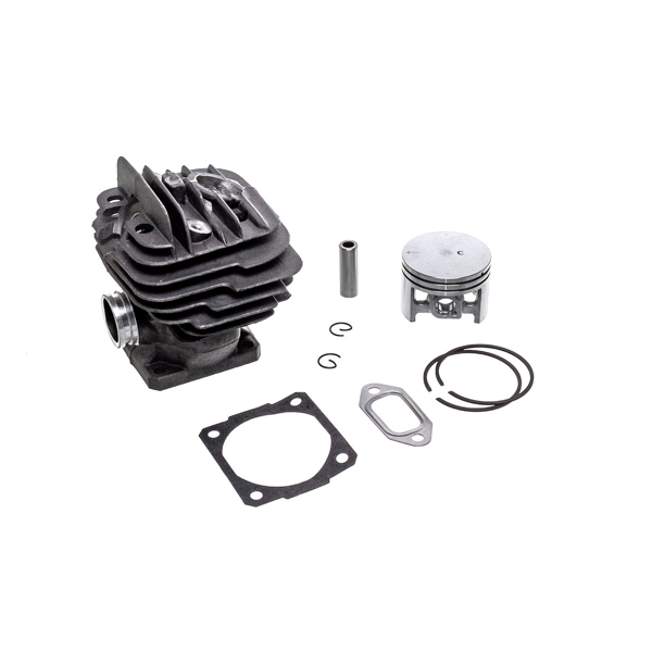 HS PARTS Cylinder kompletny z tłokiem do piły łańcuchowej Stihl 026 MS260 44,7 mm (OEM 11210201217)