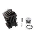 HS PARTS Cylinder kompletny z tłokiem do piły łańcuchowej Stihl 029 MS290 46 mm (OEM 11270201210)