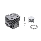 HS PARTS Cylinder kompletny z tłokiem do wykaszarki Stihl FS500 FS550 FS550L FS420 FS420L 46 mm (OEM 41160201215)
