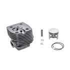 HS PARTS Cylinder kompletny z tłokiem do wykaszarki Stihl FS500 FS550 FS550L FS420 FS420L 46 mm (OEM 41160201215)