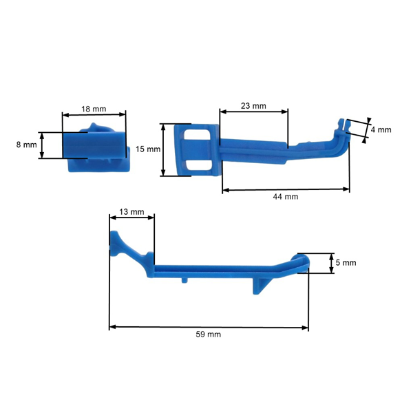 HS PARTS Drążek ssący do pił łańcuchowych Husqvarna 340 345 346XP 350 351 353 Jonsered 2141 2145 2149 CS2145 CS2150 CS2153 (OEM 503869601)