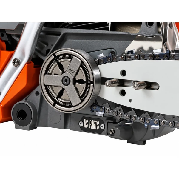 HS PARTS HRC4611XT półprofesjonalna piła łańcuchowa pojemność 46 cm3 moc 2,5 kW (3,4 KM)