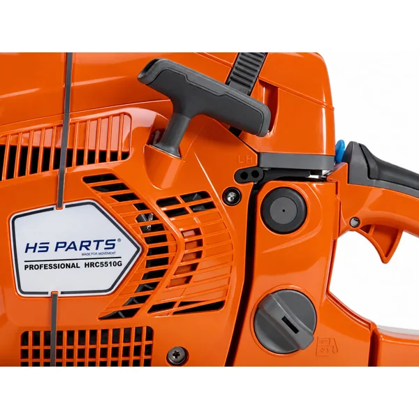 HS PARTS HRC5510G półprofesjonalna piła łańcuchowa pojemność 55 cm3 moc 3,0 kW (4,1 KM)